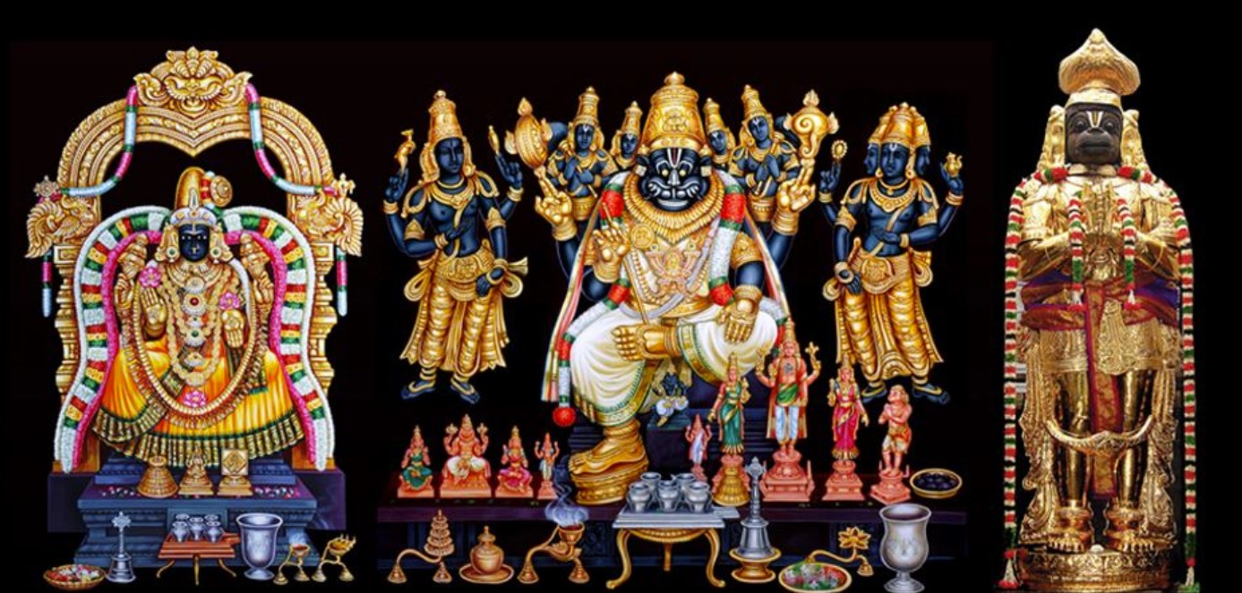 Namakkal Anjaneya Temple – The Majestic 18-Foot Hanuman & the Divine Lakshmi Narasimha of Namakkal